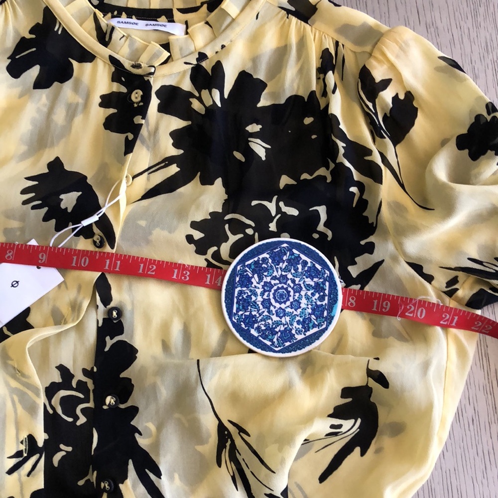 SAMSOE SAMSOE Silk Rosella shirt aop Size XL - Picture 10 of 10